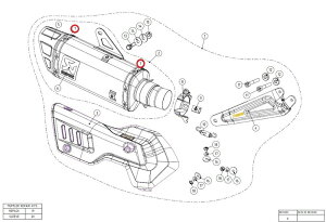 AKRAPOVIC AN|rb` yyAp[czP-TT40 belt MULTISTRADA1200 MULTISTRADA1200S MULTISTRADA1260 MULTISTRADA1260S YZF-R1 DUCATI hDJeB YAMAHA }n ̑}t[IvVECi }t[