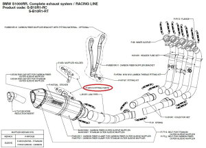 AKRAPOVIC AN|rb` yyAp[czP-HF414 fitting parts S1000RR BMW ̑}t[IvVECi }t[