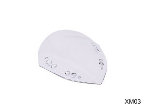 Achi Motorbike A`[^[oCN Windshields Clear V2 XMAX YAMAHA }n XN[ O