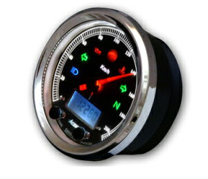 ACEWELL �G�[�X�E�F�� ���@�\�f�W�^�����[�^�[ ���@�\�^�R�E�X�s�[�h�f�W�^�����[�^�[ ���[�^�[�E�C���W�P�[�^�[�֌W �d���n ��]���F150km/h�^�J���[�F�u���b�N�p�l��