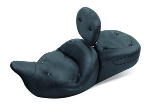 MUSTANG マスタング スーパーツーリング ワンピースリーガル シート ドライバーバックレスト付き (Super Touring One-Piece Regal Seat with Driver Backrest)【SEAT S TR RGL DBR08-18FL】 HARLEY-DAVIDSON ハーレーダビッ