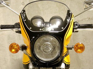 CHIC DESIGN シックデザイン ロードコメット ゼファーX ゼファー400 KAWASAKI カワサキ ビキニカウル カウル関連 外装 スクリーンカラー:スモーク / カラー:ルミナスウィンザーグリーン