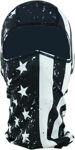 ZAN HEADGEAR UwbhMA tFCX}XN lbNV[ht BALACLAVA ubN^zCgtbOyBALACLAVA BLK^WHT FLAGz Ap