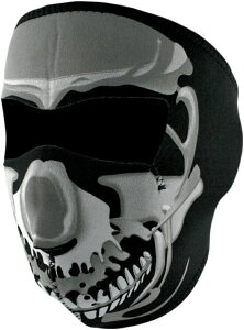 ZAN HEADGEAR UwbhMA FACE MASK CHROME SKULL tFCX}XN Ap