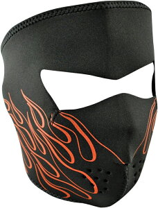 ZAN HEADGEAR UwbhMA FACE MASK ORANGE FLAME tFCX}XN Ap