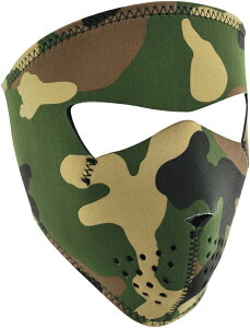 ZAN HEADGEAR UwbhMA FULL MASK WOOD CAMO SMALL tFCX}XN Ap