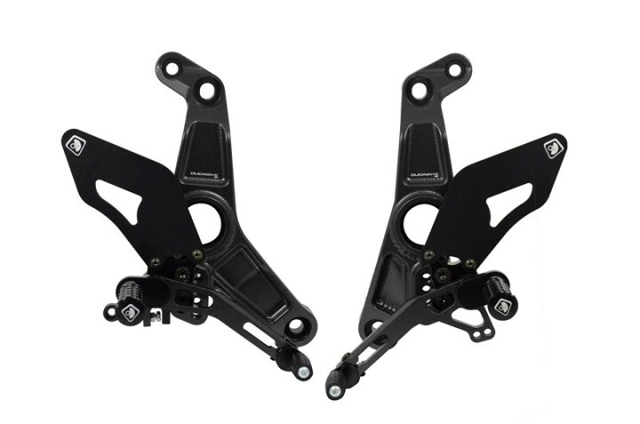 楽天市場 Ducabike ドゥカバイク パイロットアジャスタブルバックステップ カラー ブラック ブラック Monster 10 R ウェビック 楽天市場店
