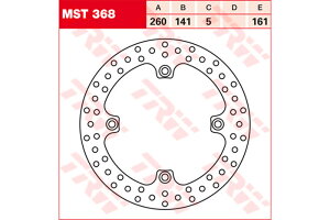 TRW eB[A[_u BRAKE-DISCS [MST368] KLV 1000 [WVBS] 04-06 DL A V-Strom [DD] 02-09 650 [C7] [WVB1] 07-11 04-07 08-11 KAWASAKI JTL SUZUKI XYL u[LfBXN[^[ u[L