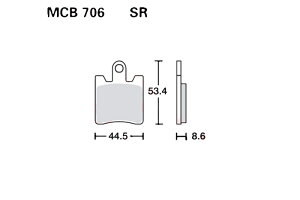 TRW eB[A[_u BRAKE-PADS SINTER [MCB706SRM] Otello FL 125 [SA7] S1 SL S2 Freewing [SA4] 07-09 S3 - SV [SAB] SN B-Bone [SA8] SC 250 Epsilon AN Burgman [AN] 400 [AU] [WVAU] 01-02 [WVBW] 03-06 GT 500 GTS Joymax Sport 200 300 u[Lp