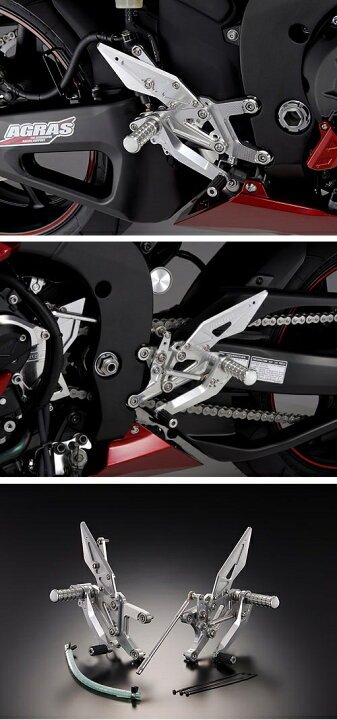 楽天市場】AGRAS アグラス バックステップ YZF-R1 YAMAHA ヤマハ 