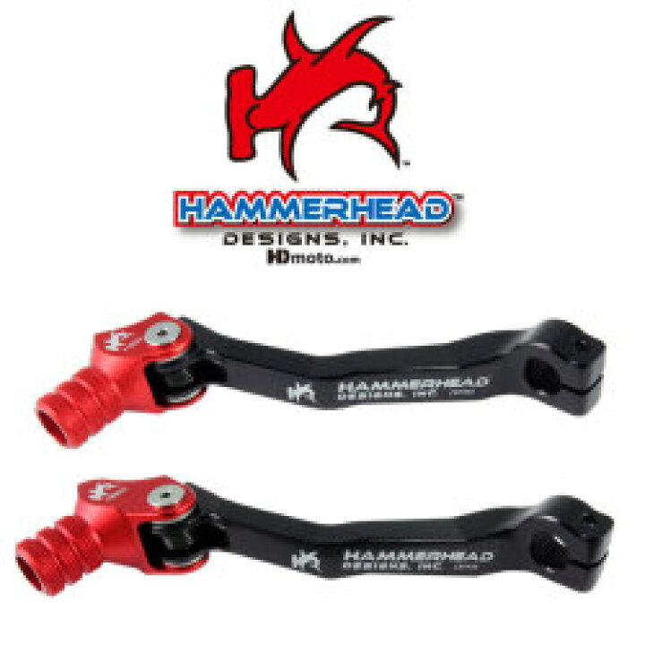 HammerHead ハマーヘッド シフトペダル カラー：シルバー オフセット：+10mm CRF450R ウェビック 