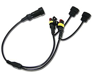 kemeko ケメコ USB電源ケーブルシステム デュアルケーブル単品 USB電源 電装系