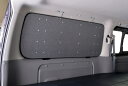 オグショー OGUshow トランポ用品 ESウィンドウパネル(ナット有) カラー・セット内容:黒石目調・運転席側のみ
