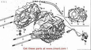 CMS V[GGX CRANK CASE COMPCR C50BN 8 AA01-170 JAPAN JDM C50CM C50D C50S HONDA z_ ̑GWp[cIvVECi GWp[c GW