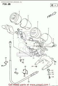 CMS V[GGX (34210-26E90) TACHOMETER GSF600 1995 S E02 E04 E18 E22 E25 E34 1996 T E17 1997 V / P37 1998 W 1999 X GSF600S E24 BANDIT USA E03 GSF600S1998 GSF600SU GERMANY SUZUKI XYL ^R[^[ [^[ECWP[^[