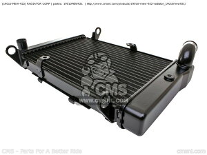 CMS V[GGX (19010-MEW-922) RADIATOR COMP NT700V 2006 6 AUSTRALIA ENGLAND EUROPEAN DIRECT SALES FRANCE / CMF 2007 7 MKH 2008 8 2010 A DEAUVILLE NT700VA ABS HONDA z_ WG[^[ p֘A GW