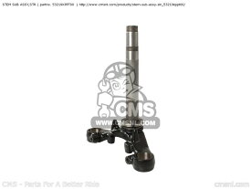 CMS シーエムエス STEM SUB ASSY，STR CBR125RW 2011 B AUSTRALIA / ST ENGLAND EUROPEAN DIRECT SALES FRANCE GERMANY KOREA HONDA ホンダ トリプルツリー・ステム・アンダーブラケット ハンドル