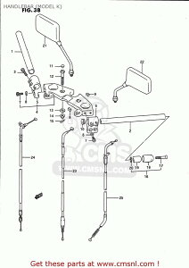 CMS V[GGX (56200-01D10-0FP) HOLDER ASSEMBLYCHANDLEBAR GS500E 1989 K USA E03 1990 L 1991 M 1992 N 1993 P 1994 R 1995 S 1996 T SUZUKI XYL gbvubW nhӃp[c nh