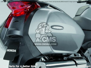 CMS シーエムエス (08L52MEW871) LARGE PANNIER LID SET NT700V 2008 8 AUSTRALIA / MKH ENGLAND EUROPEAN DIRECT SALES FRANCE CMF 2010 A DEAUVILLE ACCESS NT700VA ABS HONDA ホンダ パニアケース 車体用バッグ・ケース