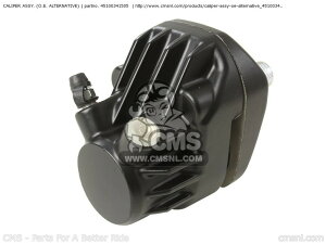 CMS V[GGX CALIPER ASSY. (NON O.E. ALTERNATIVE) CB450K3 1970 USA CB450K4 1971 CB750 750 FOUR CB750K6 CB750K3 K4 K5 CB750K0 1969 AUSTRALIA ENGLAND EUROPEAN DIRECT SALES FRANCE GENERAL EXPORT GERMANY NETHERLANDS CB750K1 CB750K2 CANADA KPH MPH