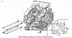 CMS V[GGX CRANK CASE COMPCL (JDM) C50BN 2 AA01-130 JAPAN JDM 5 AA01-150 7 AA01-160 HONDA z_ ̑GWp[cIvVECi GWp[c GW