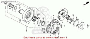 CMS V[GGX (22660-GN5-912) OUTER ASSY PRM CL C100K2 ASTREA INDONESIA C100M2 HONDA z_ ̑GWp[cIvVECi GWp[c GW
