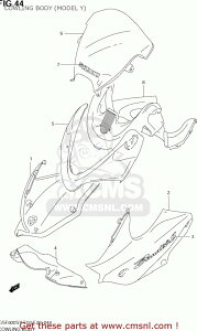 CMS V[GGX COWLING ASSYCSIDECL GSF600S BANDIT 2000 Y USA E03 2001 K1 2002 K2 2003 K3 SUZUKI XYL Abp[JEEtgJE JE֘A O