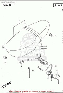 CMS V[GGX (4510026E01P21) SEAT ASSEMBLY GSF600 1995 S E02 E04 E18 E22 E25 E34 1996 T E17 1997 V / P37 1998 W 1999 X GSF600S E24 GSF600S1998 GSF600SU GERMANY SUZUKI XYL V[g V[g֘A O