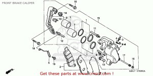 CMS V[GGX CALIPER SUB ASSYC CB250 1996 T ENGLAND / MPH 1998 W AUSTRALIA KPH HONG KONG MEXICO 1999 X BELGIUM FRANCE ITALY PORTUGAL SPAIN CB250P CHINA PLB SS PLR GENERAL EXPORT POLAND THE MIDDLE AND NEAR EAST HONDA z_ Lp[ 
