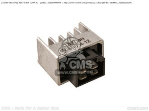CMS V[GGX (31600-GBL-871) RECTIFIER COMP.CR C50CM N JAPAN P S V C90 CUB ENGLAND GREECE C90M / SEL HONDA z_ M[^[EN`t@C dn
