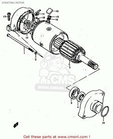 CMS シーエムエス (31100-49050) MOTOR ASSEMBLY，STARTING