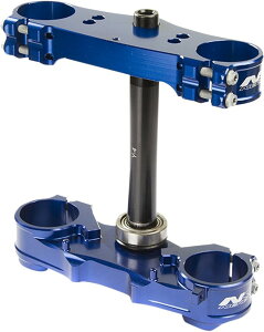 NEKEN �l�P�� �g���v���N�����v KXF 23mm �u���[�yTRIPLE CLAMP 23MM BLU [0603-0598]�z KX250F KX450F 2014 - 2017 KAWASAKI �J���T�L �g���v���c���[�E�X�e���E�A���_�[�u���P�b�g �n���h��