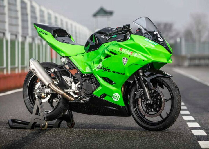 SPARK EXHAUST スパーク マフラー レーシングフルエキゾーストマフラー ニンジャ400 (2014-) | ウェビック 楽天市場店