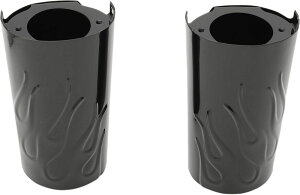 Drag Specialties �h���b�O�X�y�V�����e�B�[�Y �t�H�[�N�X���C�_�[�J�o�[ �u���b�N FLM 2014-17 �yCOVER SLDR BLK 14-17 [0411-0131]�z HARLEY-DAVIDSON �n�[���[�_�r�b�h�\�� ���̑��t�����g�t�H�[�N�I�v�V�����E
