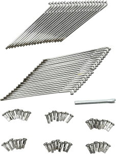 Drag Specialties �h���b�O�X�y�V�����e�B�[�Y �N���[���X�|�[�N 8�D5' /�G�N�Z�������p �y8.5' CHRM SPOKE/EXCEL RIM [DS-380138]�z �X�|�[�N�E�j�b�v�� �z�C�[���֘A �����