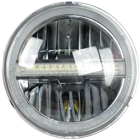 MCSエムシーエス オープニング ヘッドライト本体 Vulcano II 超高品質で人気の 5-3 4 LED エムシーエス MCS unit headlamp