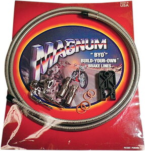 MAGNUM }Oi BRKLNE KIT DUAL 08-13FLHT [1741-3181] Electra Glide Classic EFI - FLHTC 2008 2013 Standard FLHT 2009 Ultra FLHTCU Limited FLHTK 2010 Road FLTR Custom FLTRX FLTRU 2011 King FLHR FLHRC Street FLHX HARLEY-DAVIDSON n[[_rbh