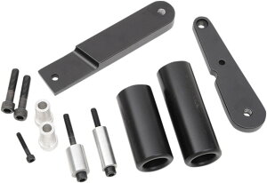 PRO-TEK �v���e�b�N �t���[���v���e�N�^�[ �u���b�N KAWASAKI�p�yFRAME SAVER KAW BLACK [0505-1250]�z EX650A Ninja 650R 2009 - 2011 EX650C KAWASAKI �J���T�L �G���W���X���C�_�[�E�t���[���X���C�_�[ �t���[��