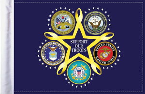 PRO PAD �v���p�b�h �t���O�T�|�[�g�g���b�v 6x9 �yFLAG SUPPORT TROOPS 6X9�z ���̑��ėp�O�����i�E�h���X�A�b�v�p�[�c �O��
