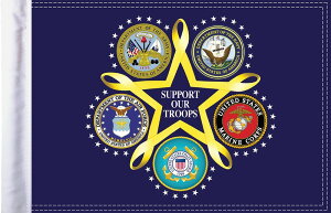 PRO PAD vpbh tOT|[ggbv 10x15 yFLAG SUPPORT TROOPS 10X15z ̑ėpOiEhXAbvp[c O