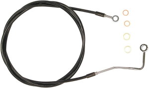 MAGNUM �}�O�i�� LINE BRAKE UPPER XR BLK [1741-4837] Electra Glide Ultra Classic EFI - FLHTCU 2014 2017 Low-FLHTCUL 2015 2016 Limited FLHTK Street FLHX Special FLHXS Low-FLHTKL HARLEY-DAVIDSON �n�[���[�_�r�b�h�\�� �u���[�L�z�[�X�E�N