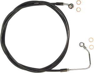 MAGNUM �}�O�i�� LINE BRAKE UPPER XR BLK [1741-4844] Electra Glide Classic EFI - FLHTC 2009 2013 Standard FLHT Ultra FLHTCU Limited FLHTK 2010 Street FLHX HARLEY-DAVIDSON �n�[���[�_�r�b�h�\�� �u���[�L�z�[�X�E�N���b�`�z�[�X �u