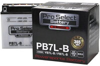 プロセレクトバッテリーオートバイ用バッテリーSR125、トレーシー125、SR400(1JR)、SR500(1JN)