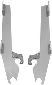 MEMPHIS SHADES �����t�B�X�V�F�C�Y �v���[�g�L�b�g �|���b�V�� BW V-STAR13�yPLATE KIT V-STAR13 POL [2321-0132]�z XVS1300A V-Star 2007 - 2015 XVS1300CT Tourer YAMAHA ���}�n �X�N���[����t���X�e�[�E���i �O��