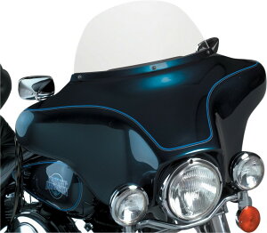 MEMPHIS SHADES tBXVFCY EChV[h 12' NA[ HARLEY-DAVIDSON FLHT 1996-2013py12 HD SHLD 96-13 CL [MEP8120]z n[[_rbh\ XN[ O