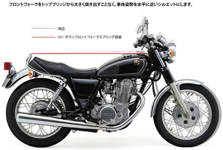 楽天市場】DAYTONA デイトナ ローダウンフロントフォークスプリング 