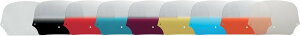 MEMPHIS SHADES �����t�B�X�V�F�C�Y �E�B���h�V�[���h MS FAIRING �V���o�[ 7'�ySHIELD SLR 7'[2310-0305]�z �X�N���[�� �O��