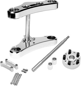 ACCUTRONIX ALgjNX gvc[ 06-17FXD 5xyTRIPLE TREE 5DEG [0408-0224]z Dyna Low Rider EFI -FXDL 2007 Rider-Injected - FXDL-I 2006 Street Bob FXDB FXDB-I Super Glide FXD Custom FXDC Injected I HARLEY-DAVIDSON n[[