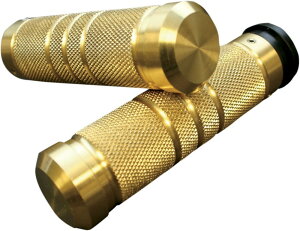 ACCUTRONIX �A�L���g���j�N�X �O���b�v �u���X�O���[�� TBW �yGRIPS BRASS GRVD [0630-1124]�z HARLEY-DAVIDSON �n�[���[�_�r�b�h�\�� �n���h��