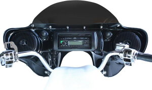 HOPPE INDUSTRIES �z�b�v�C���_�X�g���[�Y STEREO FAIRING SPRT RK HC [2330-0129] Road King EFI - FLHR 2007 2017 1994 2006 Classic FLHRC 2013 Injected I 1998 King-Injected FLHR-I 1996 HARLEY-DAVIDSON �n�[���[�_�r�b�h�\�� �A�b�p�[�J�E